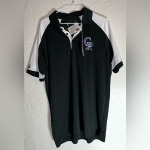 Colorado Rockies Golf Polo Brand New W/Tags